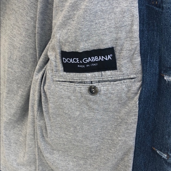 Dolce & Gabbana Jackets & Coats Dolce Gabbana Horsehair Denim